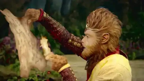 西游记女儿国悟空用火吓唬纸片,纸片认输